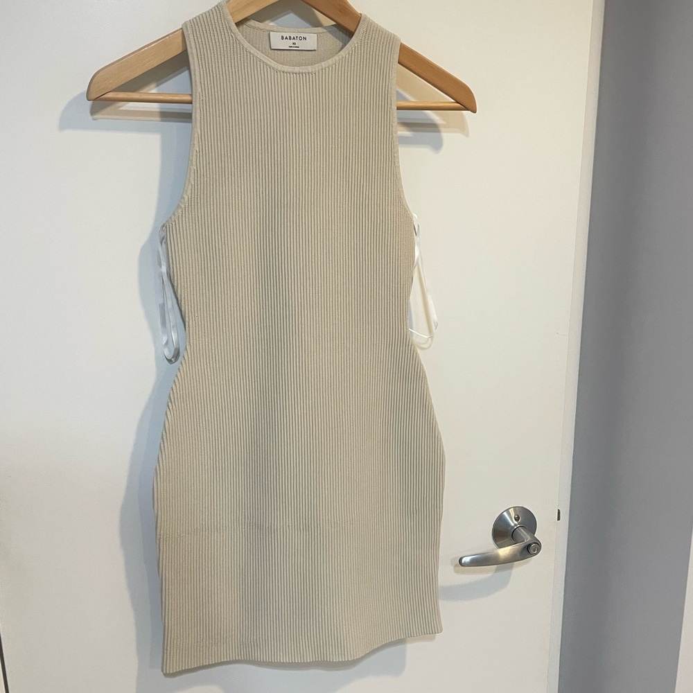 Brand new Sculpt Knit Racer Mini Dress